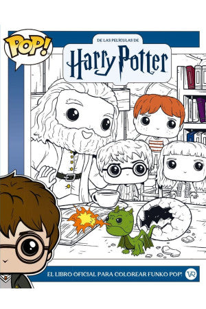 El libro oficial para colorear Funko Pop! De la películas de Harry Potter