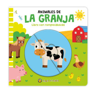 Animales de La Granja ( Libro con rompecabezas)