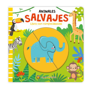Animales Salvajes ( Libro con rompecabezas)