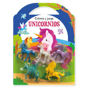 Colorea y juega. Unicornios | Guadal Ediciones