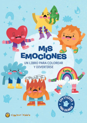 Mis emociones. Un libro para colorear y divertirse | El Gato De Hojalata