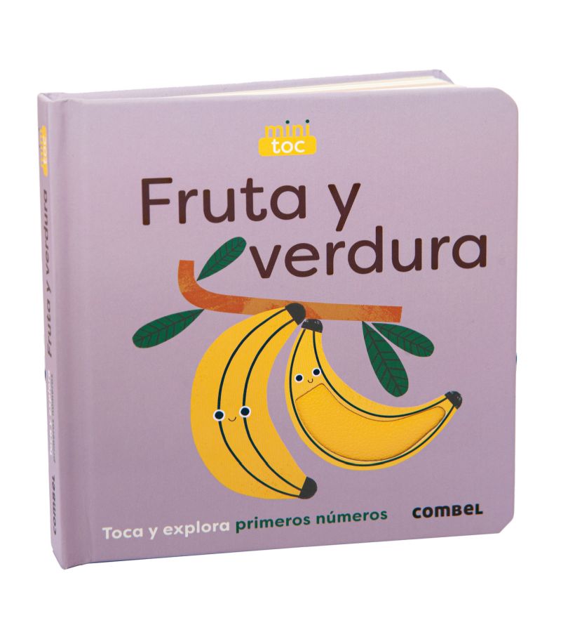Fruta y verdura. Toca y explora primeros números / Pd. (minitoc)