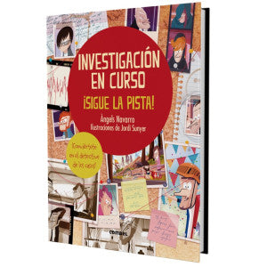Investigación en curso ¡ sigue la pista! / Pd.