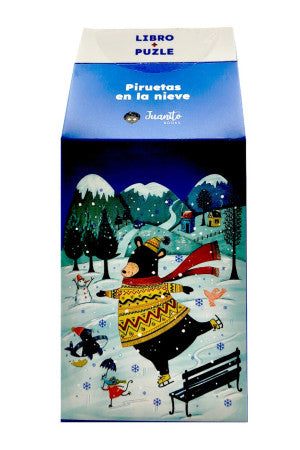 Piruetas en la nieve / Libro + Puzle | Juanito Books