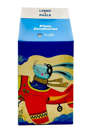 Piloto Zanahorias / Libro + Puzle