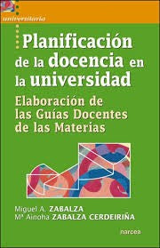 Planificacion De La Docencia En La Unive M.A. Zabalza