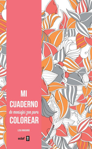Mi Cuaderno De Mensajes Zen Para Colorear