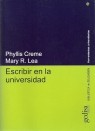 Escribir en la universidad [Paperback] Creme, Phillis