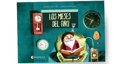 Los meses del ano (Album Ilustrado) [Hardcover]