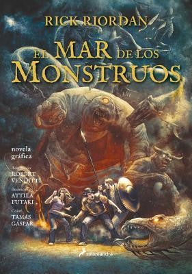 El mar de los monstruos: Novela gráfica: 2 [Paperback] RIORDAN, RICK and Futaki, Attila