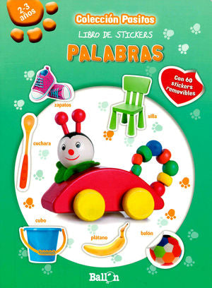 Palabras. Libro de stickers