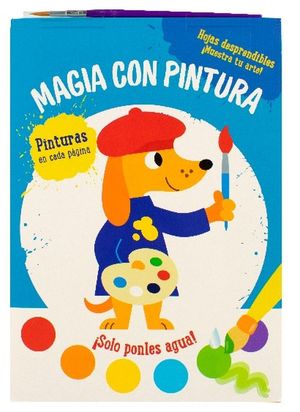 Magia con pintura. Perro