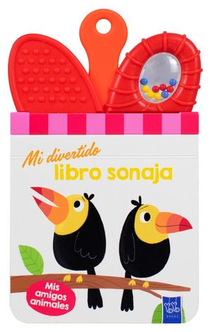 Mi divetido libro sonaja. Mis amigos animales / Pd.