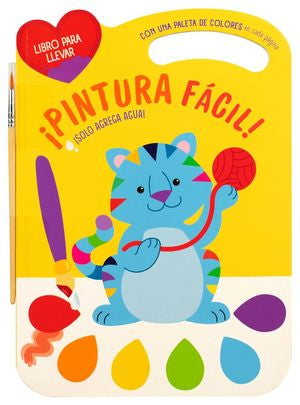 ¡Pintura fácil! Gato. ¡Sólo agrega agua! / Pd.