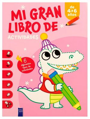 Mi gran libro de actividades. Cocodrilo