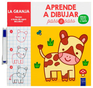 Aprende a dibujar paso a paso. La Granja