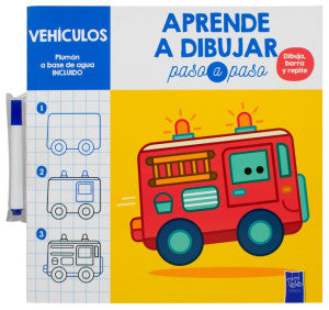 Aprende a dibujar paso a paso. Vehículos
