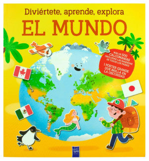 Diviértete, aprende, explora: El mundo | Yoyo Books Ediciones