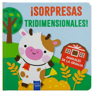 ¡ Sorpresas tridimensionales!: Animales de la granja / Pd. ( Libro Pop - Up)