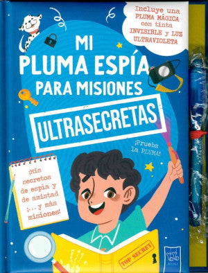 Mi pluma espía para misiones [Ultrasecretas] (Pasta Dura) | Yoyo Books Ediciones