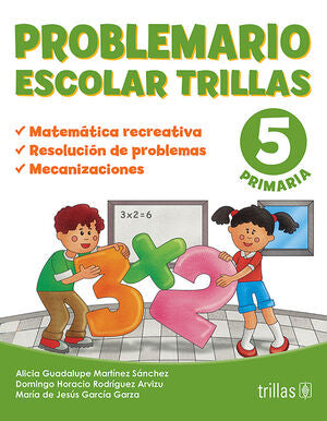 Problemario Escolar Trillas 5. Primaria