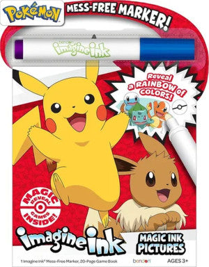Imagine Ink Pokémon (Libro para colorear) (Pasta Dura) | Bendon Publishing International
