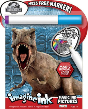 Imagine Ink Jurassic World (Libro para colorear) (Pasta Dura) | Bendon Publishing International