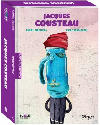 Jacques Cousteau: Biografías Para Montar [Paperback] Balmaceda, Daniel and Bernasconi, Pablo