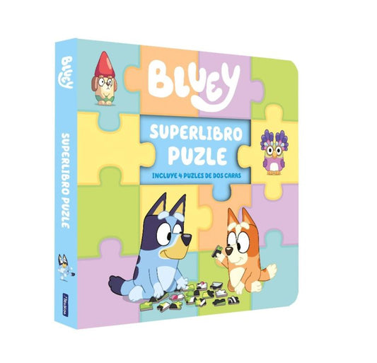 Bluey. Superlibro Puzzle (Pasta Dura) | Beascoa