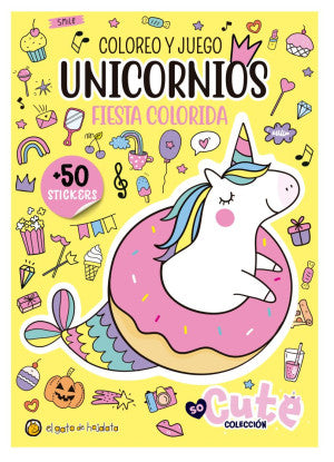 UNICORNIOS FIESTA COLORIDA