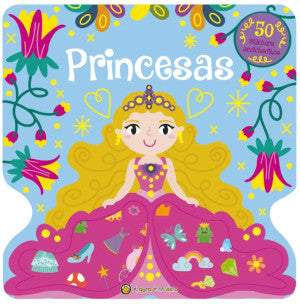 PRINCESAS-STICKERS ACOLCHADITOS