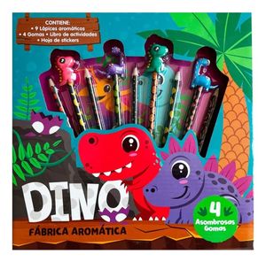 Dino. Fábrica aromática (Paquete de lápices)