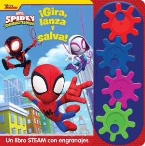 Spidey y sus sorprendentes amigos. ¡ Gira, lanza y salva! / Pd.
