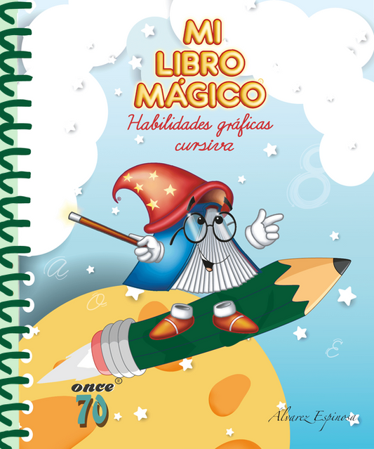 Mi Libro Mágico. Habilidades Gráficas Cursiva. Preescolar | MI LIBRO MÁGICO
