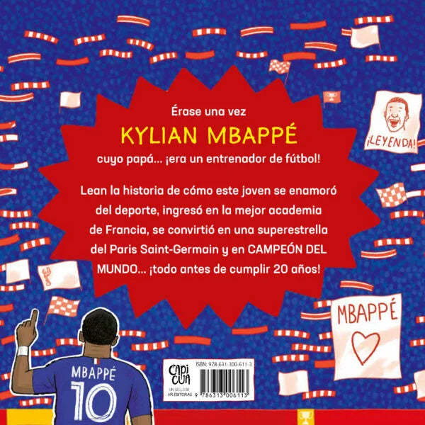 Estrellas del fútbol: Kylian Mbappé | VR Editoras