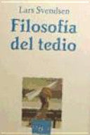 Filosofía del tedio