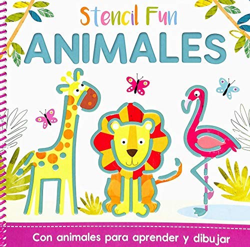 Stencil Fun Animales [Hardcover]