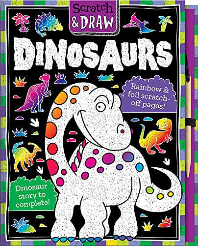 Scratch and Draw Dinosaurs [Hardcover] Lambert, Nat and Green, Barry