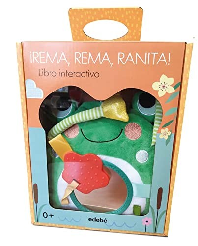 Rema, rema, ranita! Libro interactivo para bebés [Rag Book]