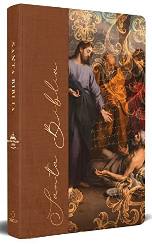 Biblia RV60 Nombres de Dios Jesús Sana con tela Tapa Dura [Hardcover] Reina Valera Revisada 1960