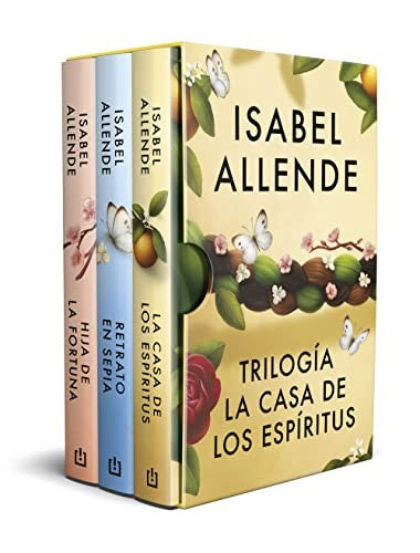 Trilogía La casa de los espíritus (estuche con: La casa de los espíritus | Hija de la fortuna | Retrato en sepia) [Mass Market Paperback] Allende, Isabel