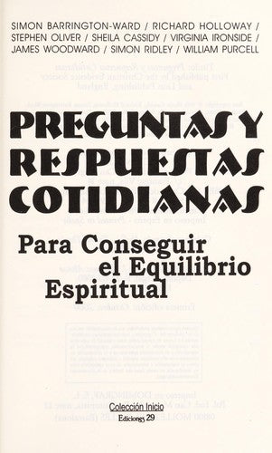 Preguntas y respuestas cotidianas Barrington-War
