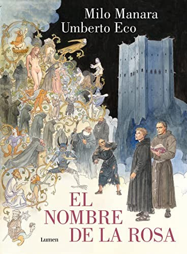 El nombre de la rosa. La novela gráfica: Volumen 1 (de 2) [Hardcover] Eco, Umberto and Manara, Milo