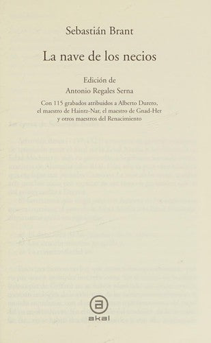 NAVE DE LOS NECIOS, LA