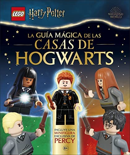 Lego Harry Potter: La guía mágica de las casas de Hogwarts. Incluye minifigura exclusiva de Percy [Hardcover] DK,