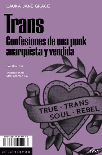 Trans Confesiones de una punk anarquista y vendida [Paperback] GRACE, LAURA JANE