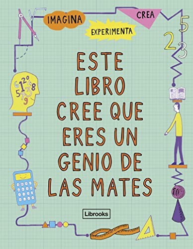 Este Libro Cree que Eres Un Genio de las Mates [JP Oversized] Goldsmith, Mike; Russell, Harriet and Tetas Palau, Anna