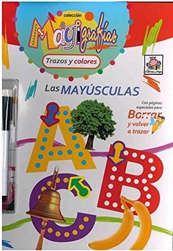 Trazos y colores. Las mayúsculas