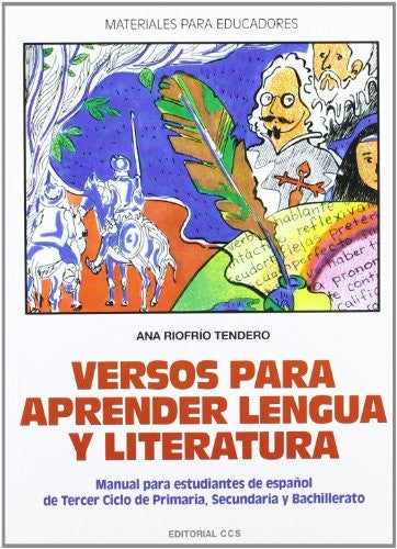 Versos para aprender lengua y literatura [Paperback] Riofrio, Ana