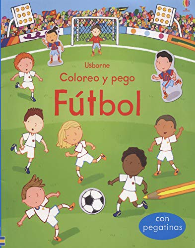 Fútbol. Coloreo y pego [Paperback] Taplin, Sam and Sanmartino, Annalisa